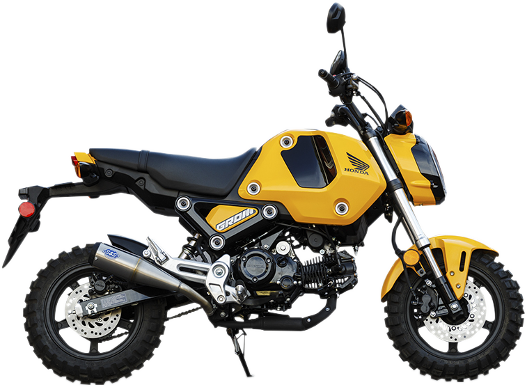 S&S CYCLE Grand National Slip-On Muffler - 3-1/2" - Grom 550-1072