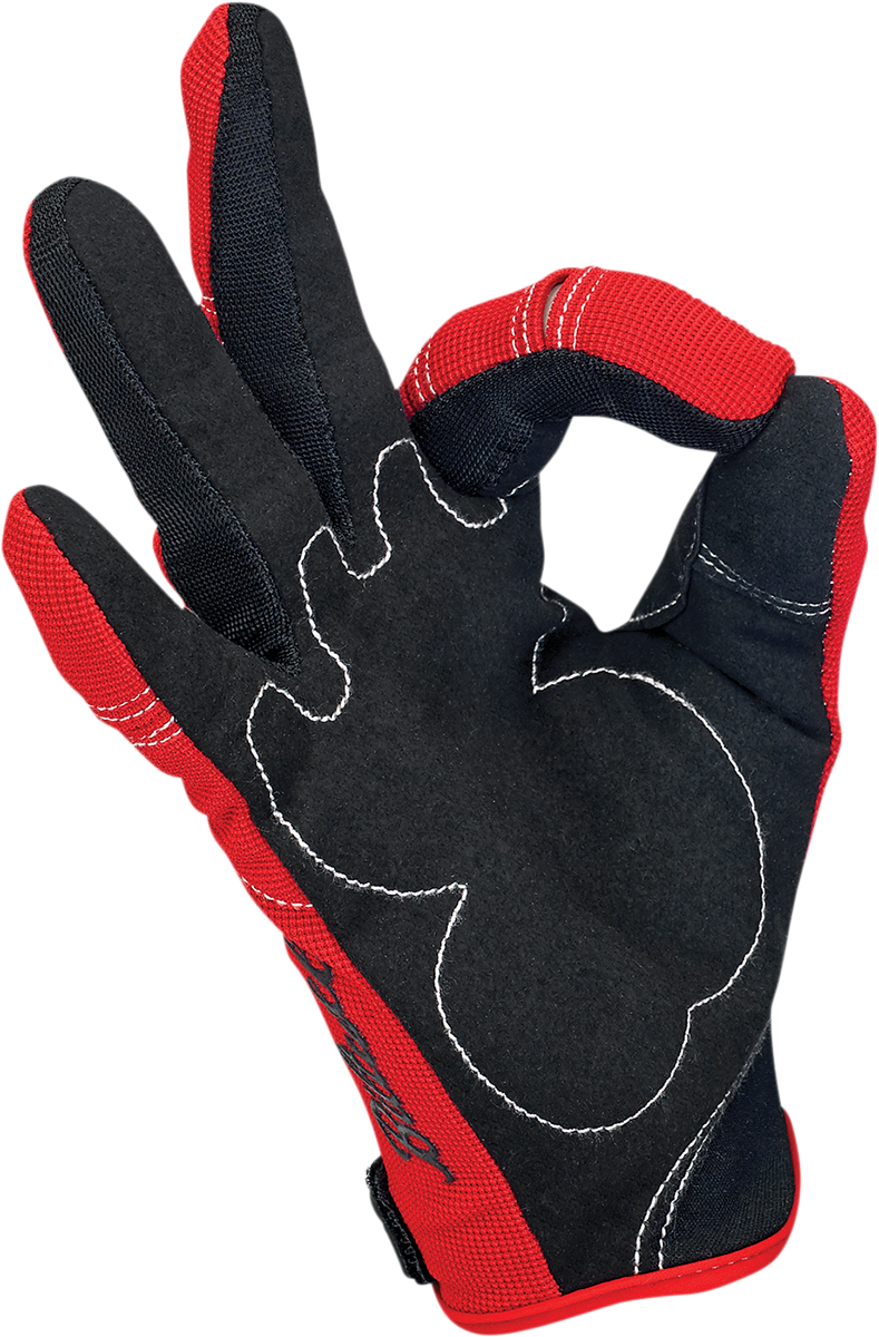 Biltwell Moto Gloves - Red/White/Blue