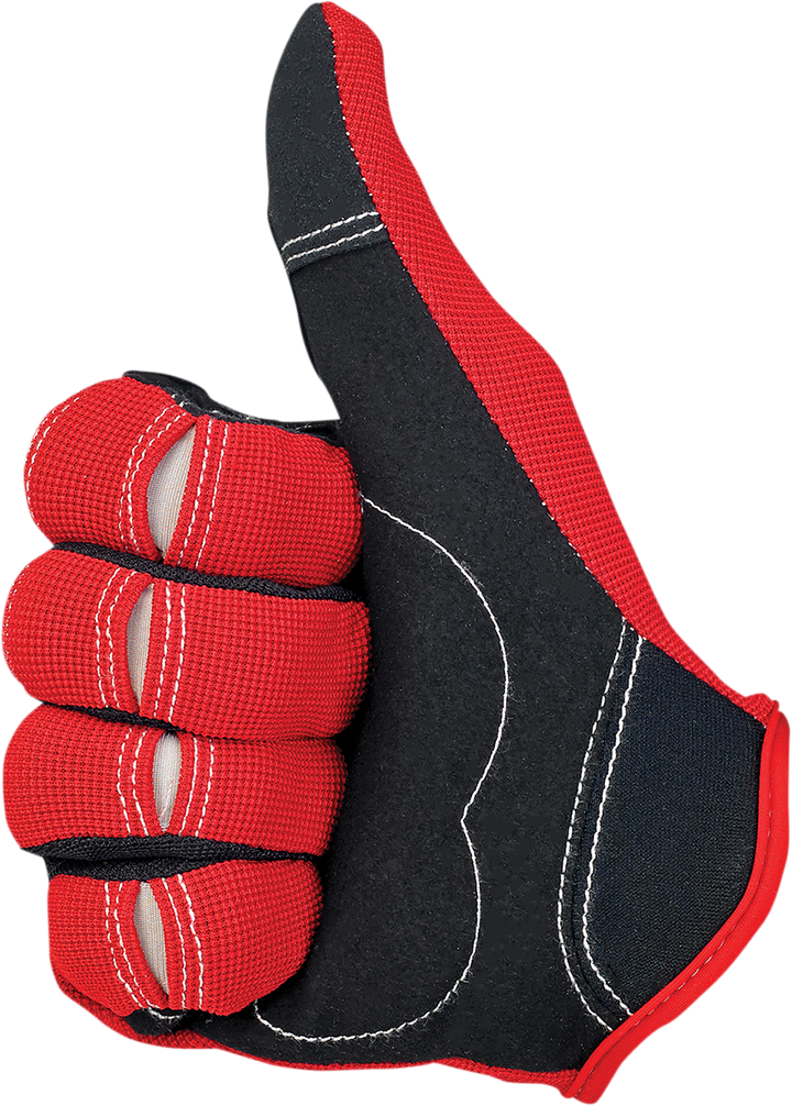Biltwell Moto Gloves - Red/White/Blue