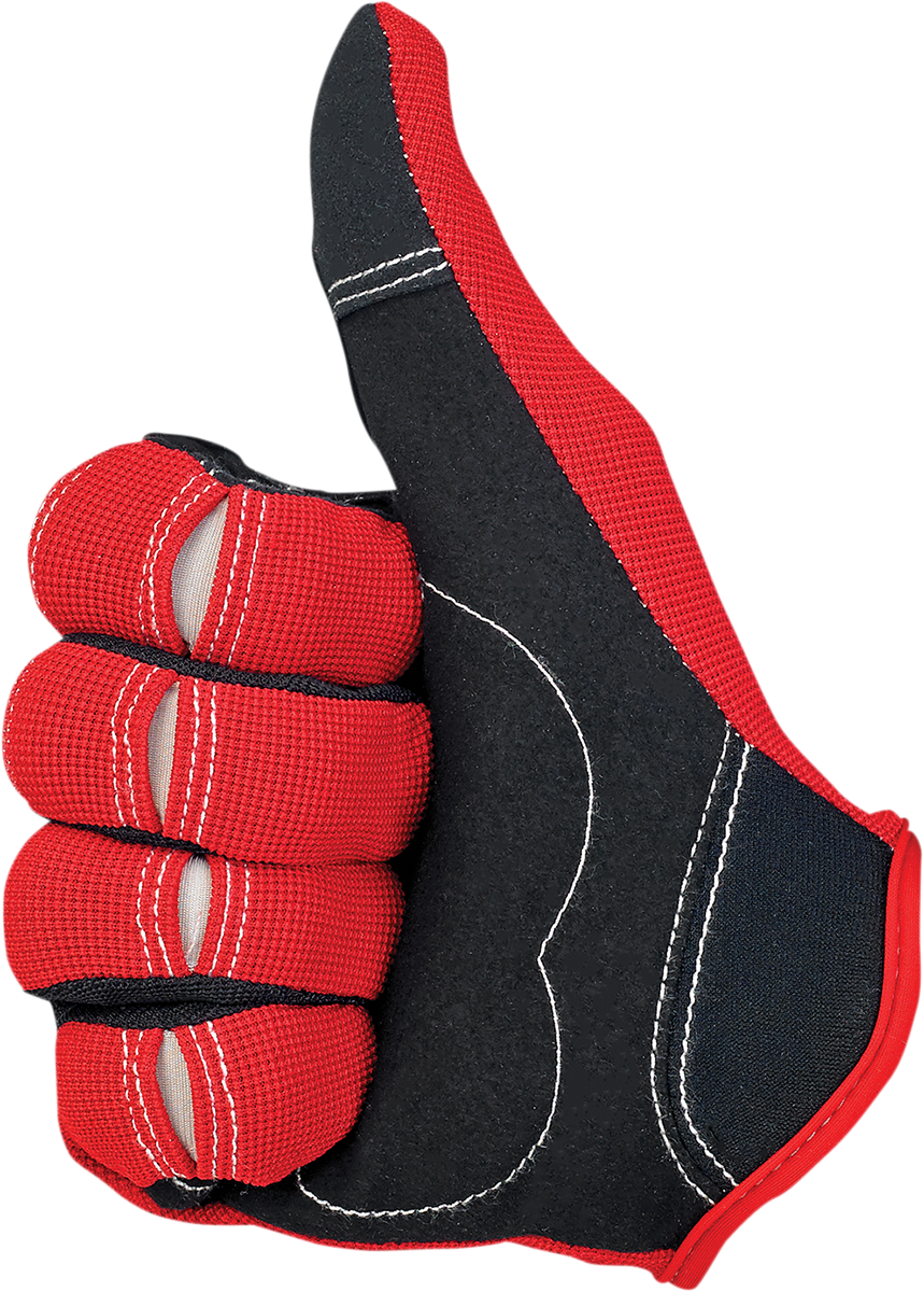 Biltwell Moto Gloves - Red/White/Blue