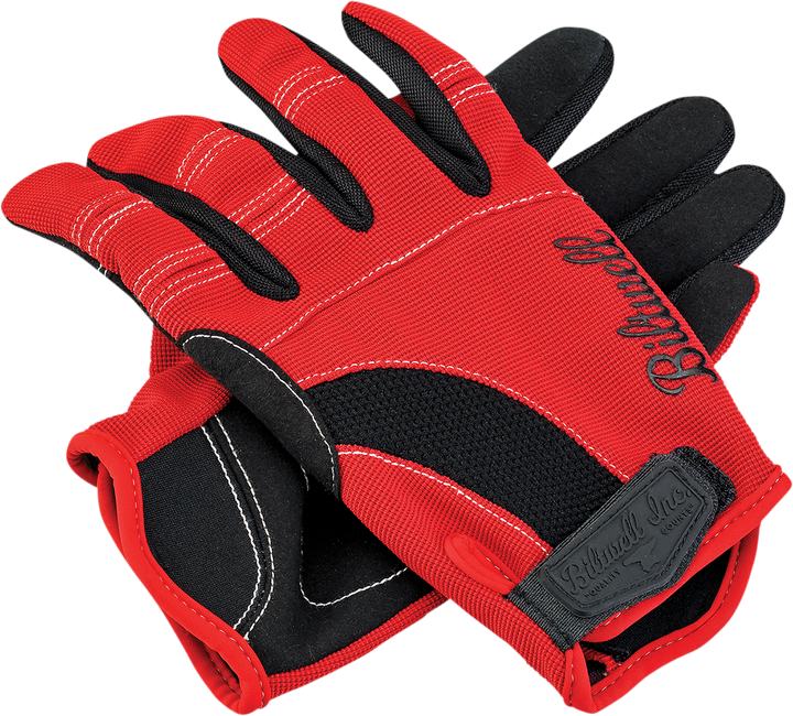 Biltwell Moto Gloves - Red/White/Blue