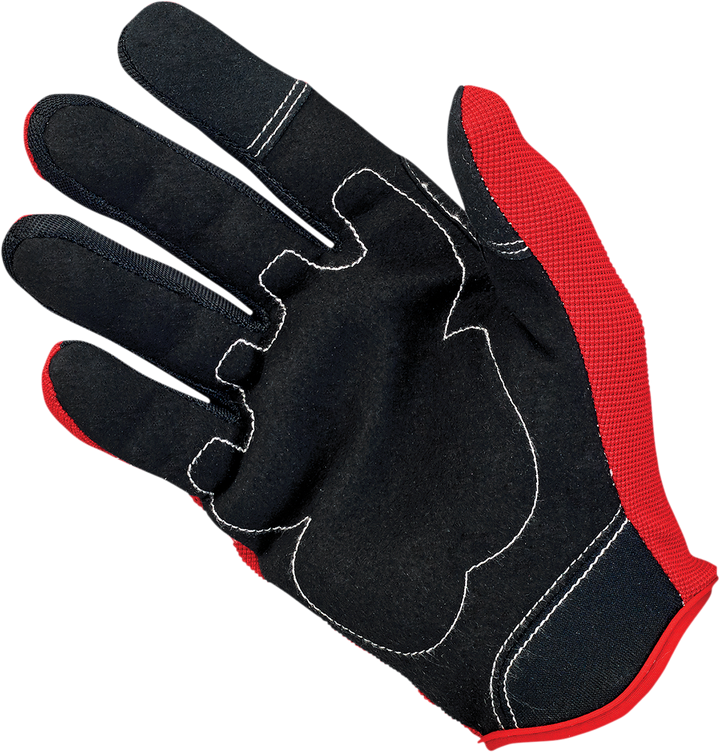 Biltwell Moto Gloves - Red/White/Blue