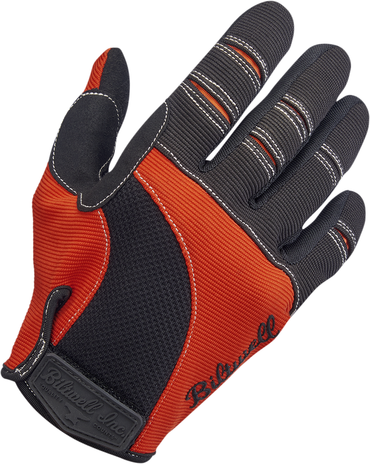 BILTWELL Moto Gloves - Orange/Black - XL 1501-0106-005
