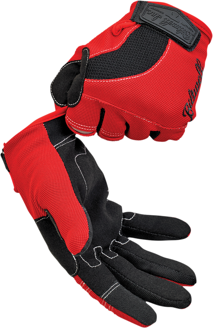 Biltwell Moto Gloves - Red/White/Blue