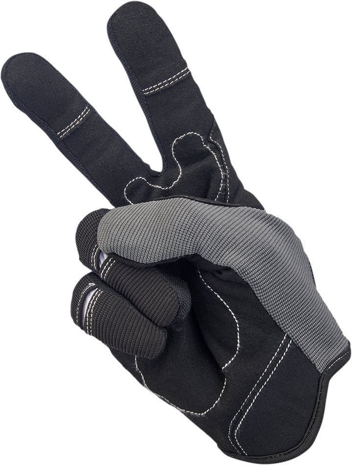 Biltwell Moto Gloves - Gray/Black