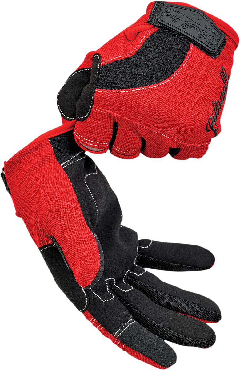 Biltwell Moto Gloves - Red/White/Blue