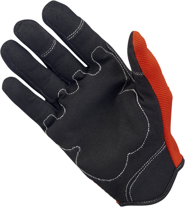 Biltwell Moto Gloves - Orange/Black