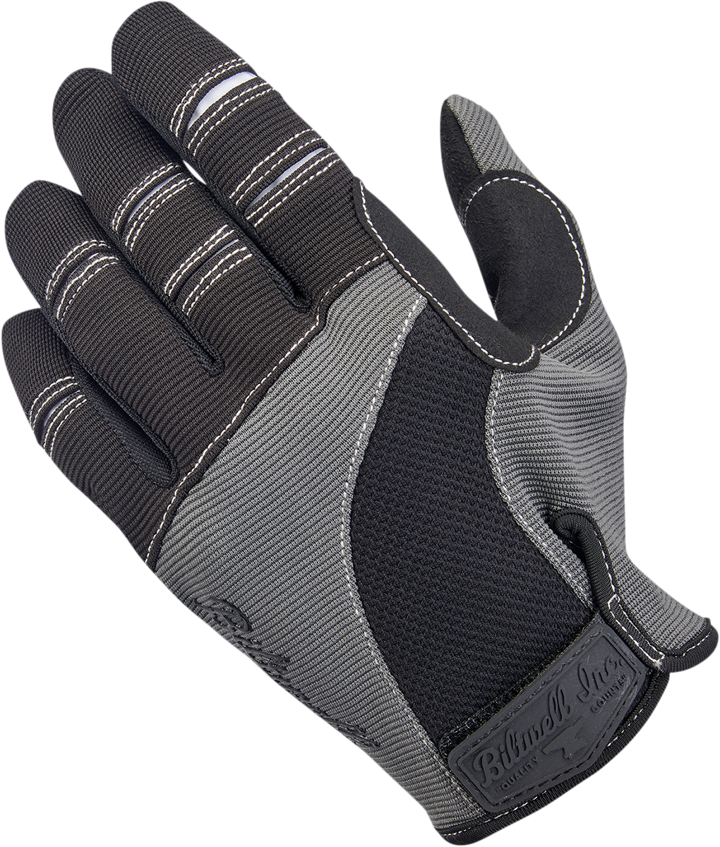 Biltwell Moto Gloves - Gray/Black