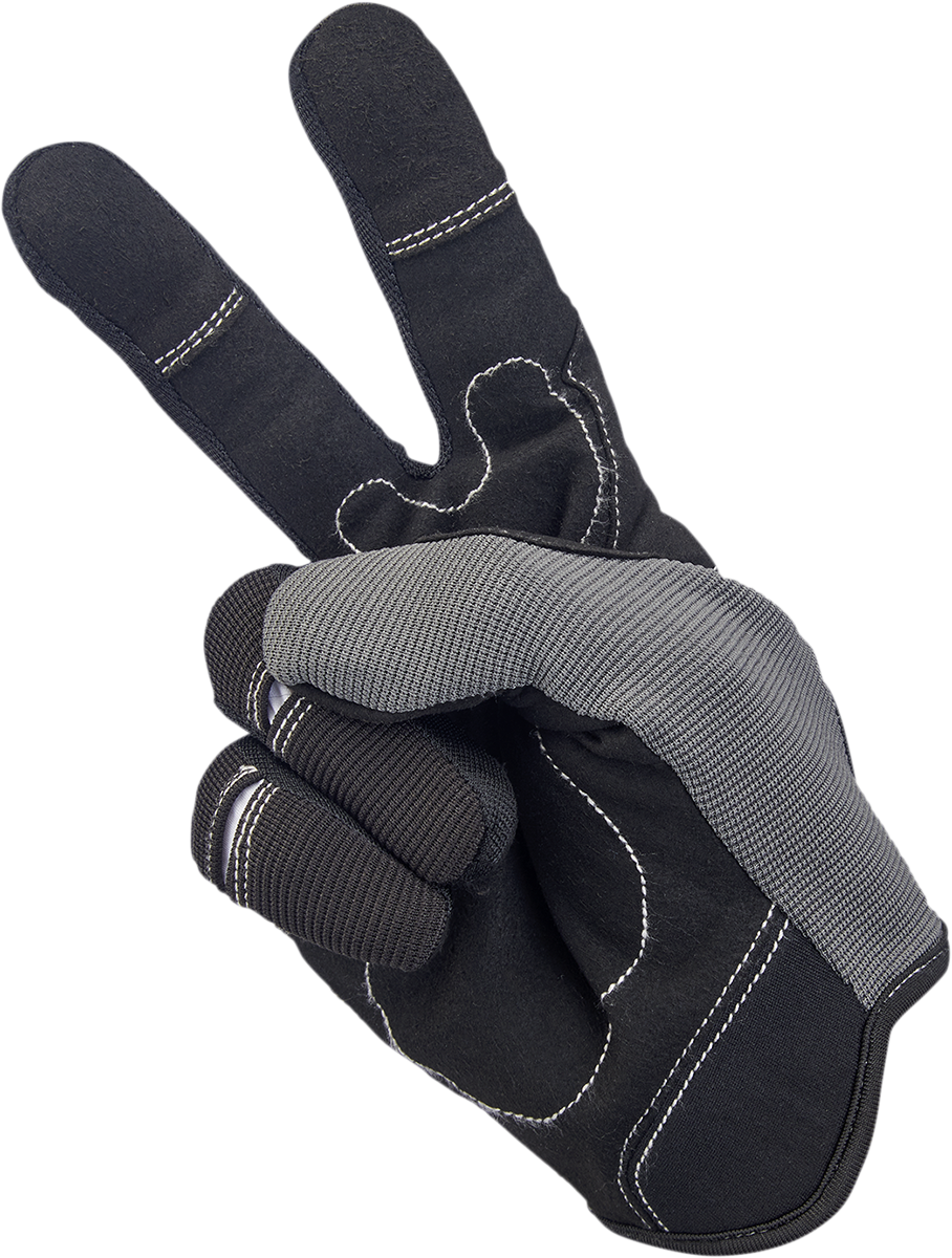 Biltwell Moto Gloves - Gray/Black