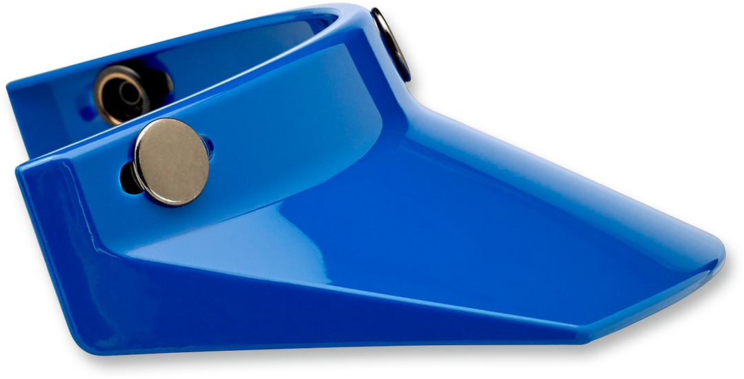 BILTWELL Moto 3-Snap Visor - Blue 2002-564