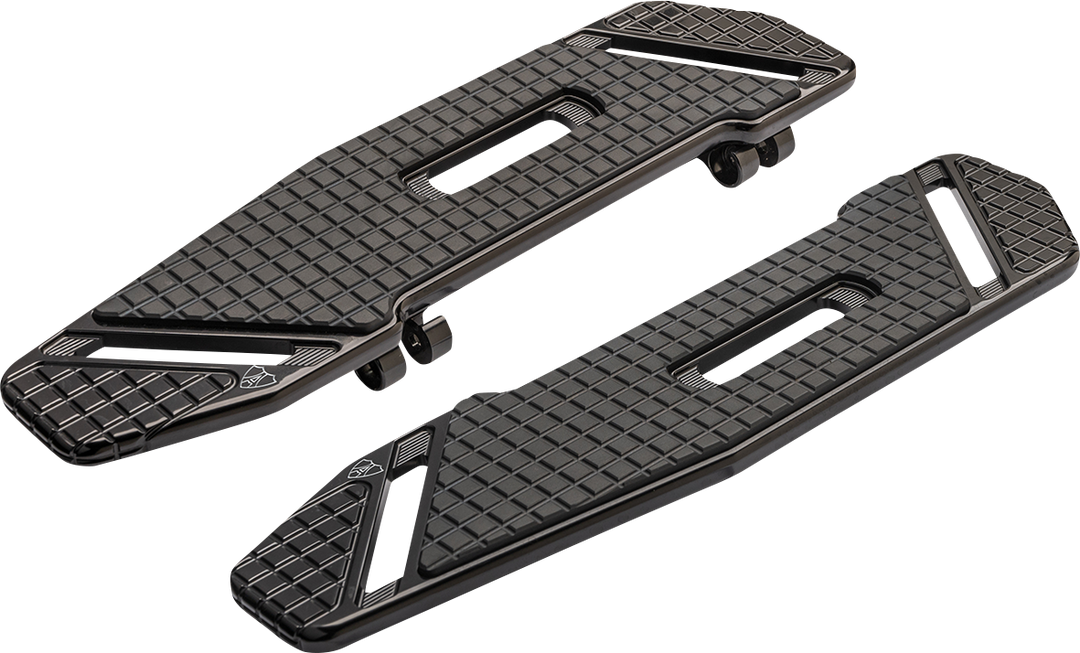 ARLEN NESS SpeedLiner Floorboards - Driver - Black 410-020