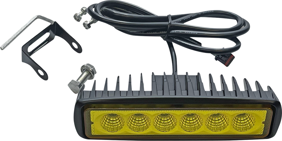 CUSTOM DYNAMICS Light Bar - LED - Selective Yellow Lens LB-HP-Y-2