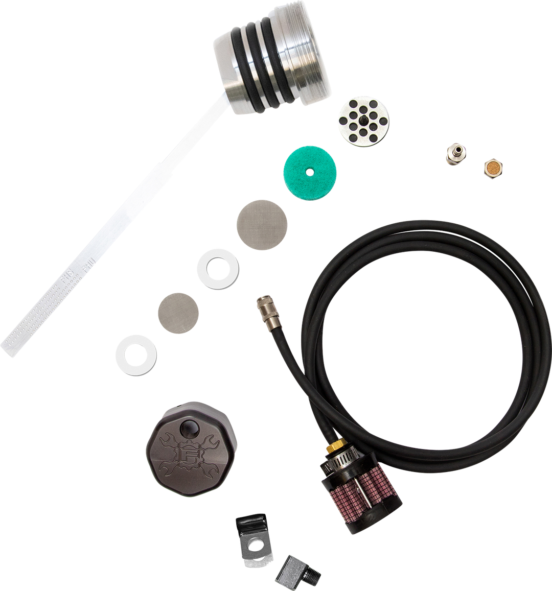 FEULING OIL PUMP CORP. Vented Dipstick - Black - 99-05 Dyna - 3094