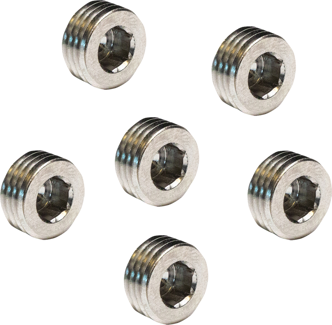FEULING PARTS Short Sump Plug - 6 pack - M8/Twin Cam 3116