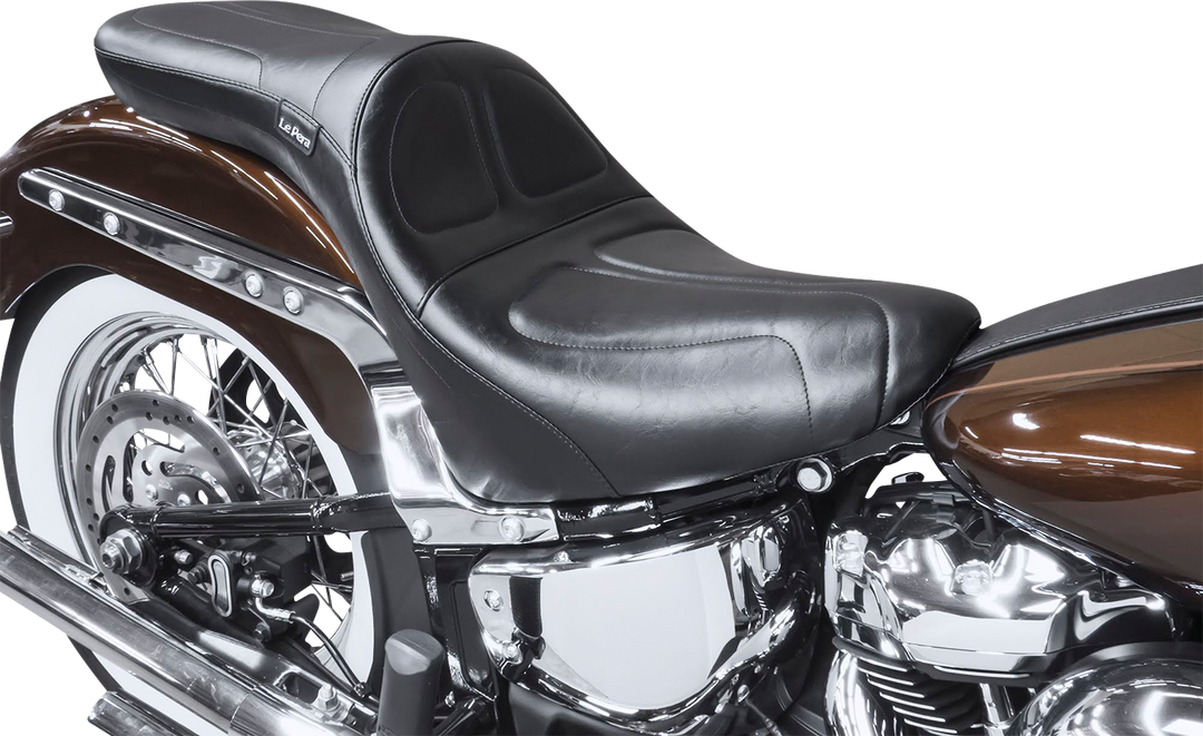 LE PERA Maverick Seat - Smooth - Black - FXLR/FLSB '18-'23 LYR-910S