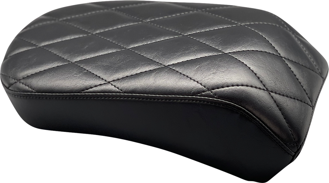 LE PERA Bare Bones Pillion Pad - Diamond - Black - FL/FX '18-'25 LYB-007PDM