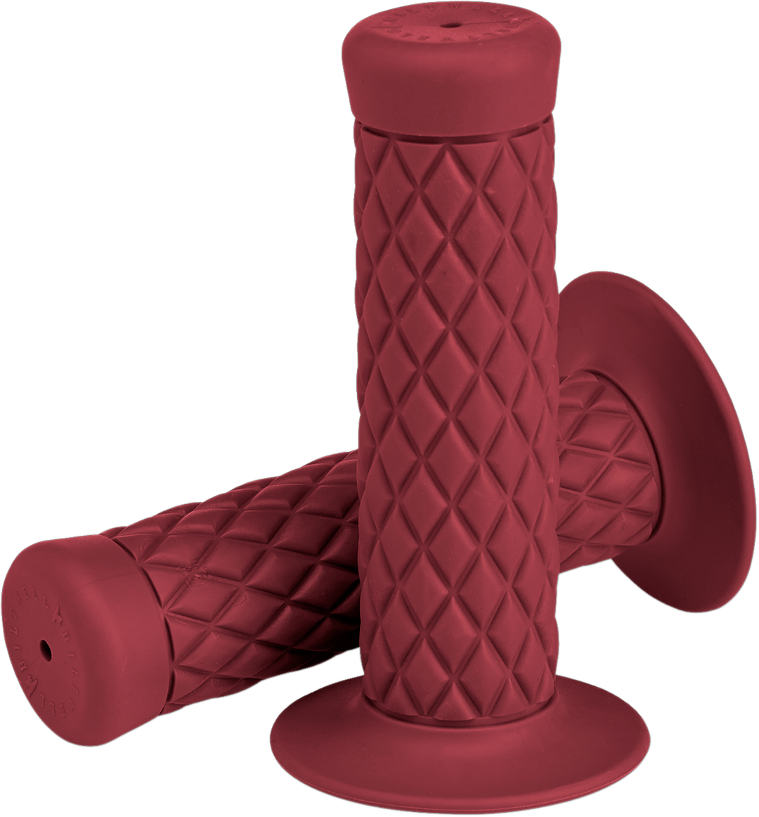 BILTWELL Thruster Bar Grips - 7/8" - Oxblood 6702-0378