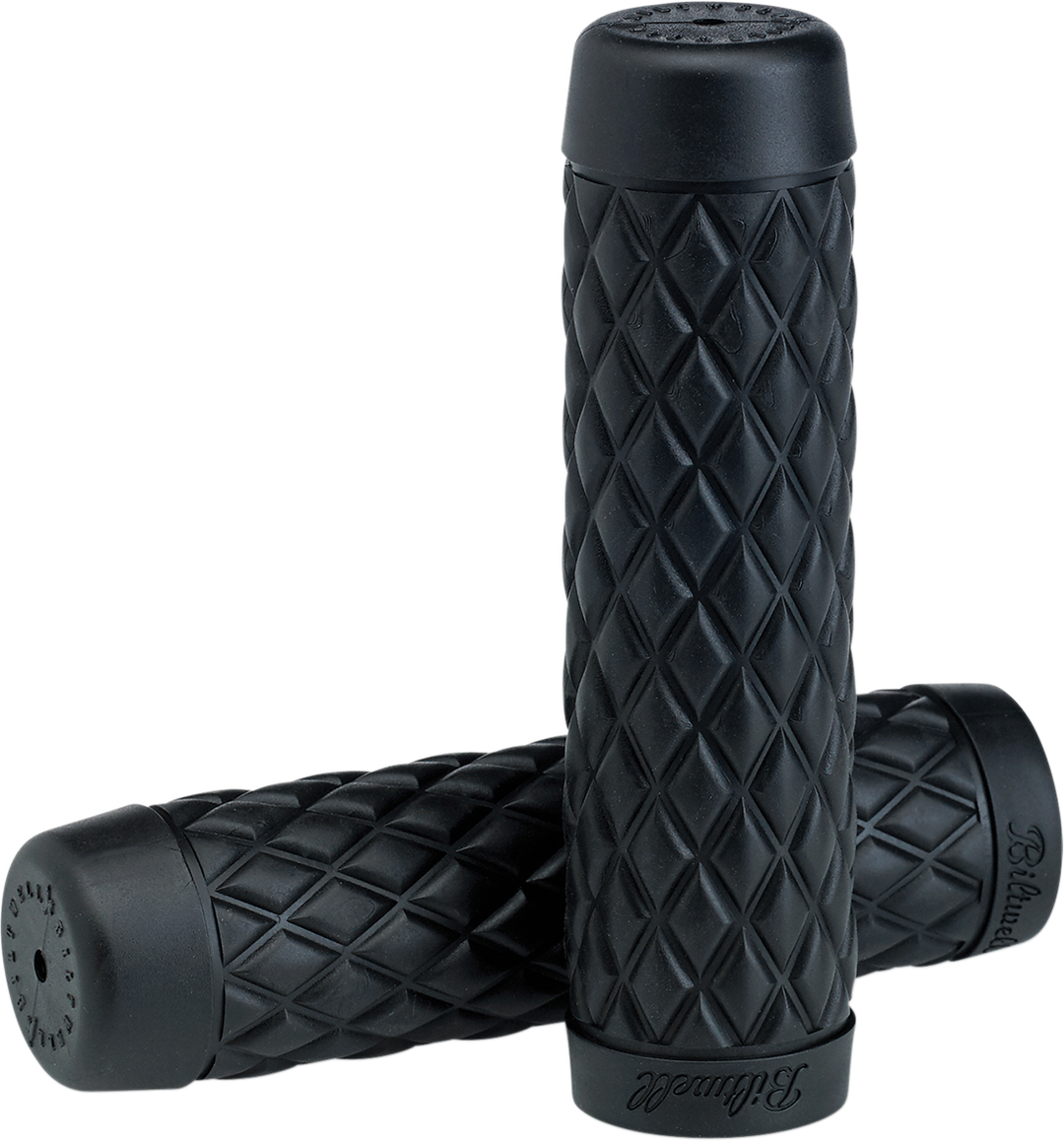 BILTWELL Torker Grips - 7/8" - Black 6705-0178