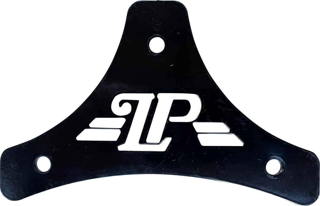 LE PERA Sissy Bar Plate - Dead End - Classic - Black - Softail/Touring '08-'22 H-SB LP CLASSIC