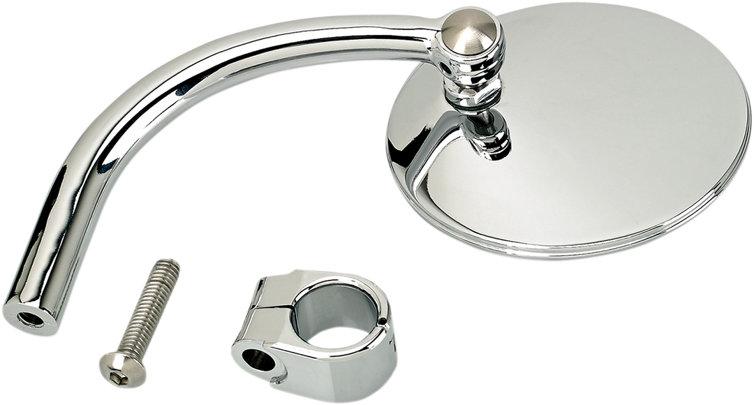 BILTWELL Mirror - Utility - Side View - Round - Chrome 6503-578-531