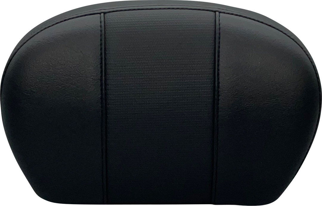 LE PERA Sissy Bar Pad - Large - GT 3/HR 3 Inlay - Dull Black L-SBP01GT/HR3