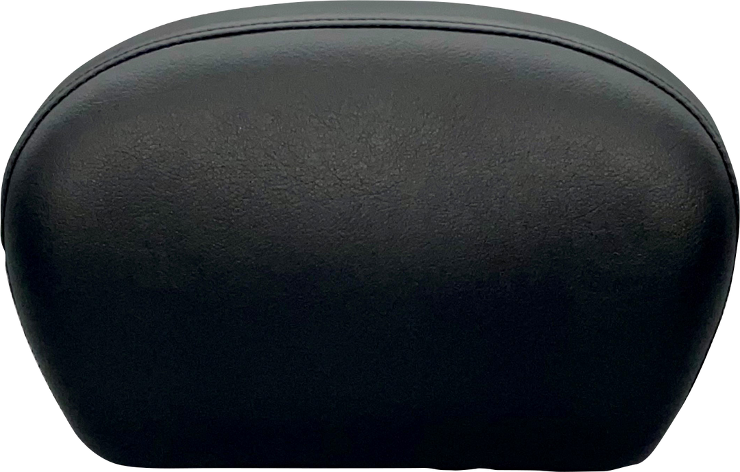 LE PERA Sissy Bar Pad - Large - Smooth - Dull Black L-SBP01S-DULL