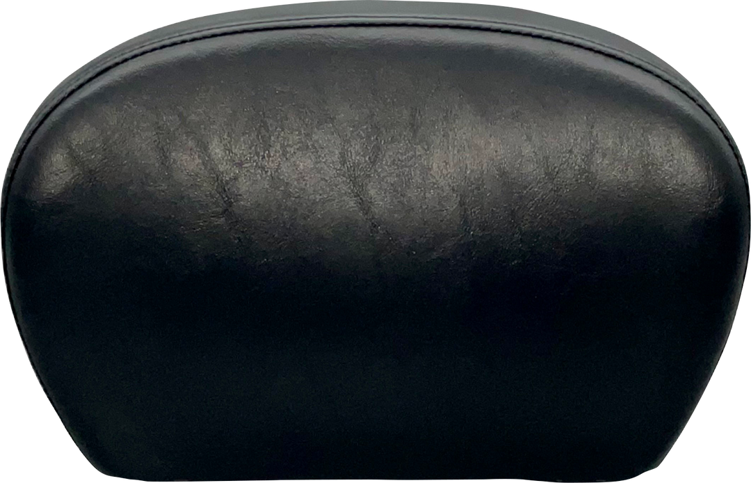 LE PERA Sissy Bar Pad - Large - Smooth - Shiny Black L-SBP01S-SH