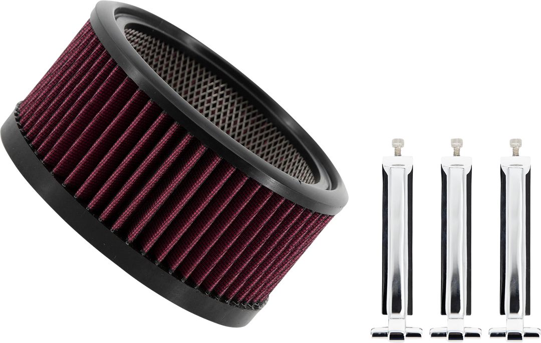 TRASK Big Power Filter Kit - Chrome TM-1020-BPCH
