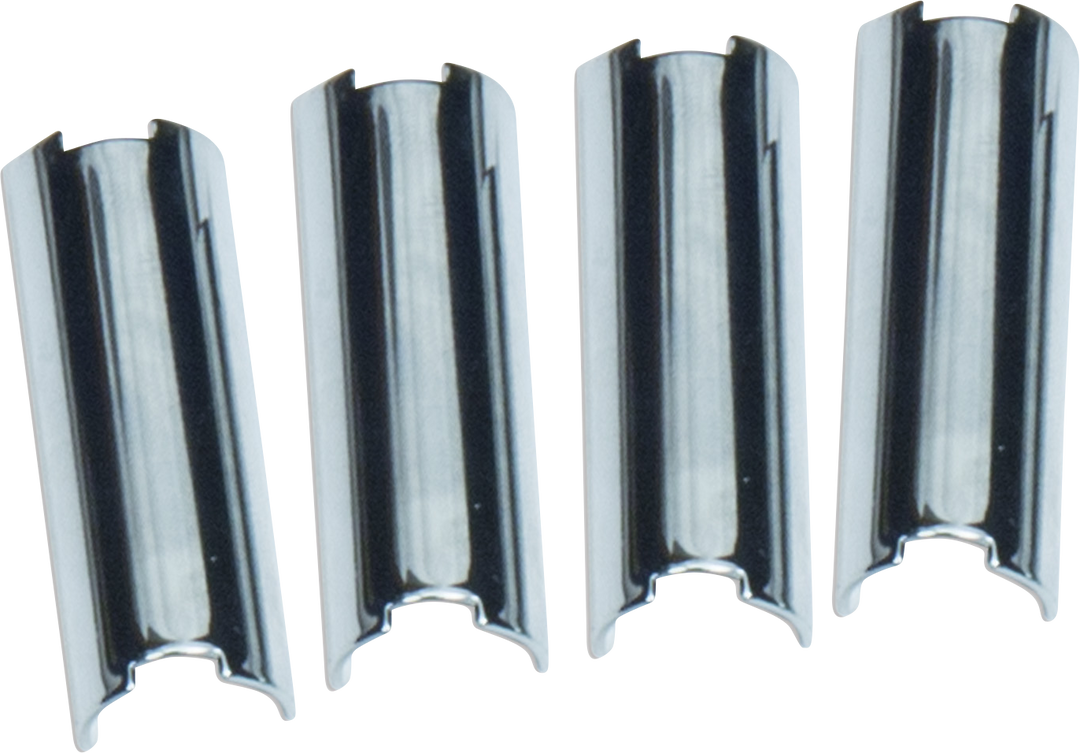 S&S CYCLE Pushrod Cover Keeper Set - Chrome - 2.200" - M8 930-0129