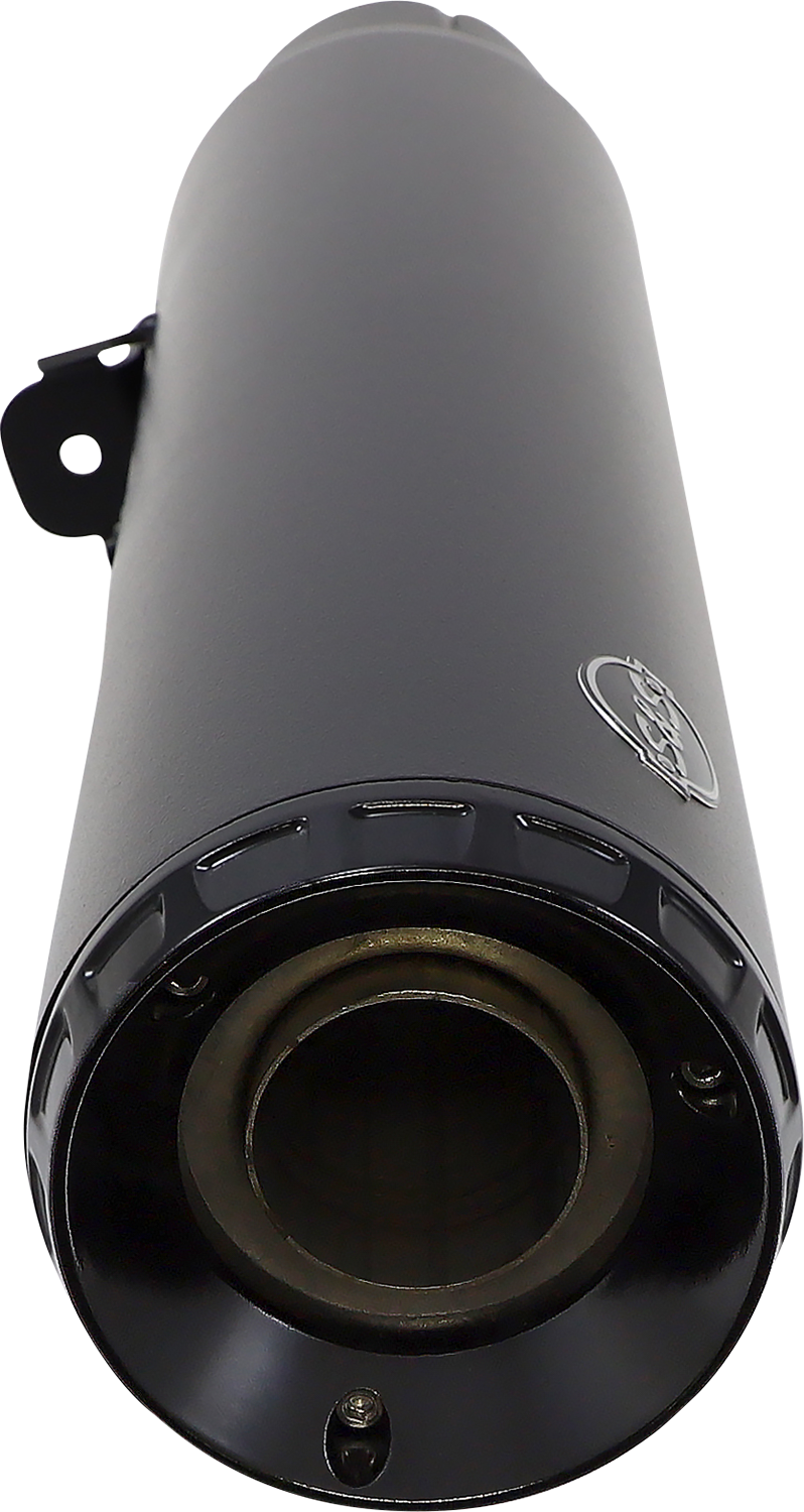 S&S CYCLE 4-1/2" Grand National Slip-On Muffler - Black - RH975 Nightster 550-1074
