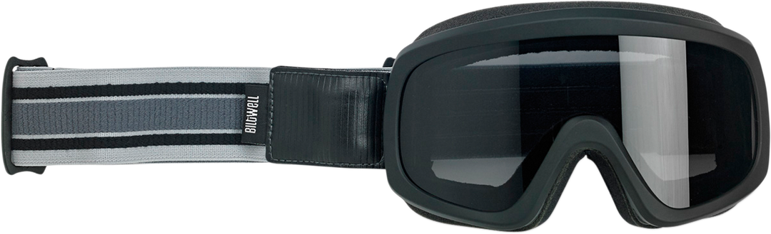 BILTWELL Overland 2.0 Goggle - Racer - Black/Gray - Smoke Lens 2111-5102-006