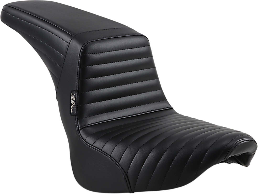LE PERA Kickflip Seat - Pleated - Black - FX/FL '18-'23 LY-590PT