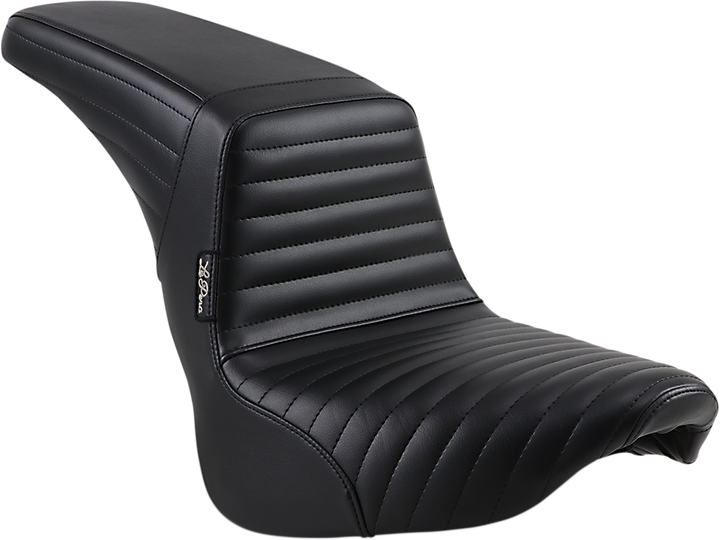 LE PERA Kickflip Seat - Pleated - Black - FX/FL '18-'23 LY-590PT