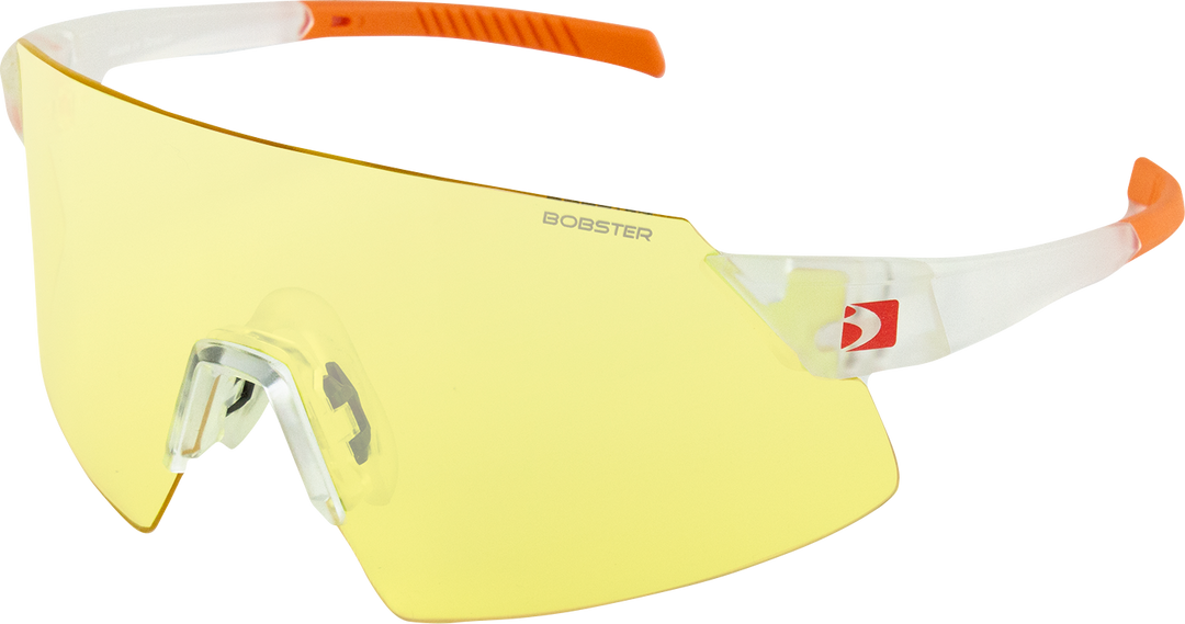 BOBSTER Cadence Sunglasses - Matte Clear/Orange - Interchangeable Lens BCAD01