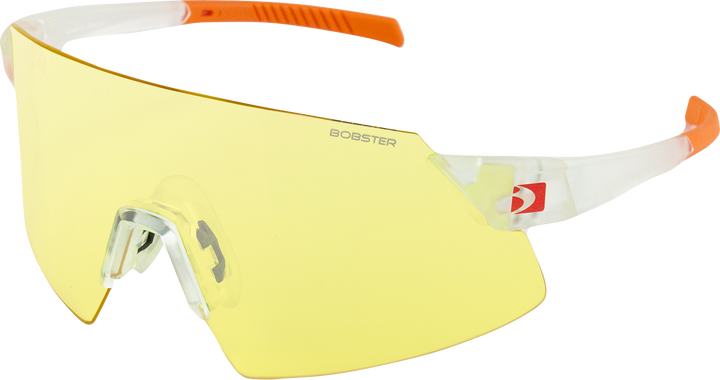 BOBSTER Cadence Sunglasses - Matte Clear/Orange - Interchangeable Lens BCAD01