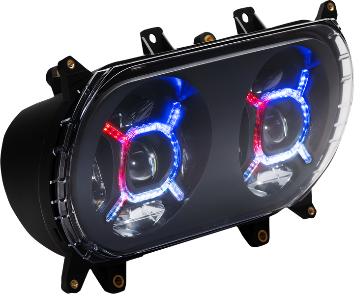 CUSTOM DYNAMICS ProGLOW™ Headlight - Black - Road Glide PG-RG-B