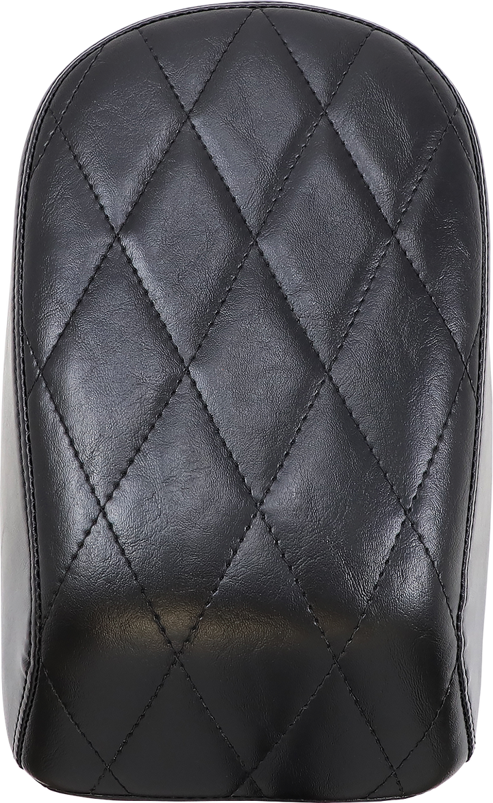LE PERA Bare Bones Pillion Pad - Diamond - Black - FL/FX '18-'23 LYR-007PDM