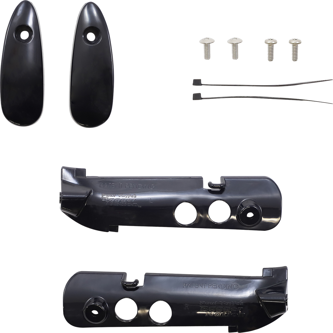 PAUL YAFFE BAGGER NATION Turn Signal Eliminator - Black - Road Glide PYO:TSE-15L-B
