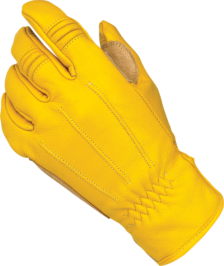 BILTWELL Work 2.0 Gloves - Gold - Small 1510-0707-002
