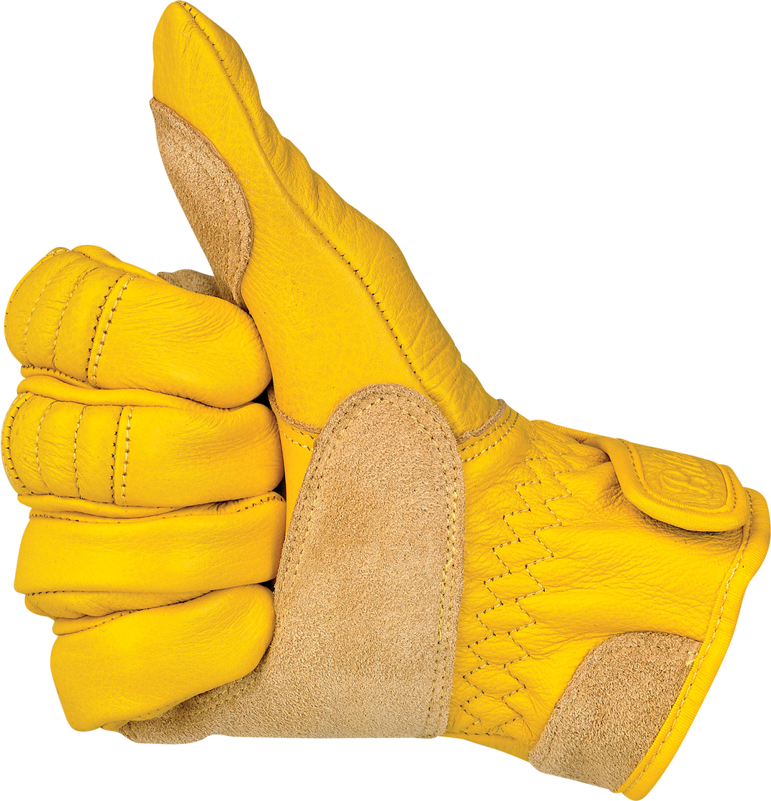 Biltwell Work 2.0 Gloves - Gold