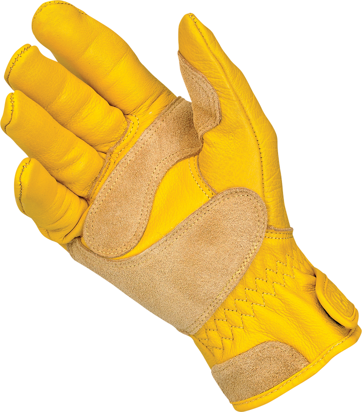Biltwell Work 2.0 Gloves - Gold