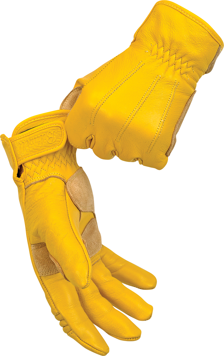 Biltwell Work 2.0 Gloves - Gold