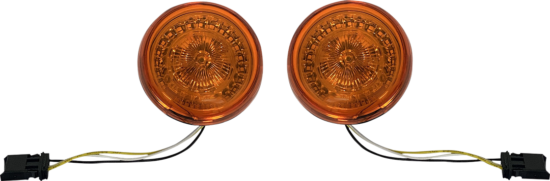 CUSTOM DYNAMICS Turn Signal - Amber Lens - CVO PB-AA-JAE-A