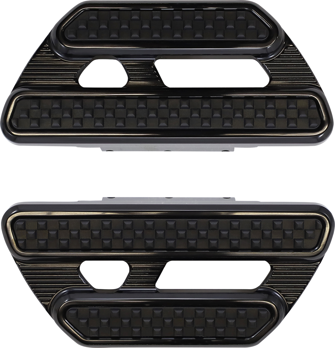 ARLEN NESS Method Passenger Floorboards - Black 410-026