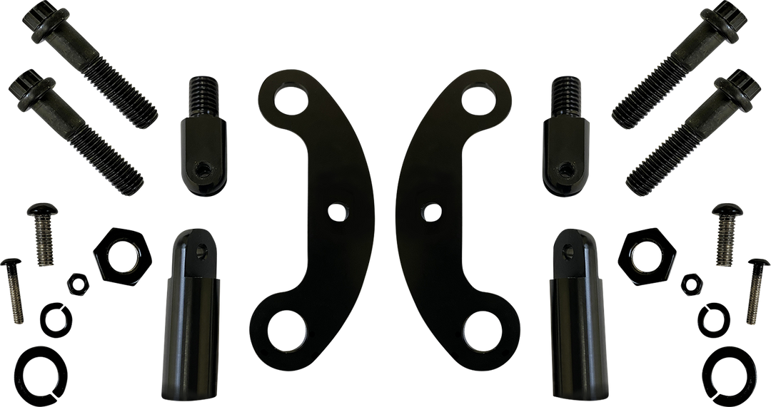 CUSTOM DYNAMICS Fog Light Mount - Black PB-FOG-MOUNT-B