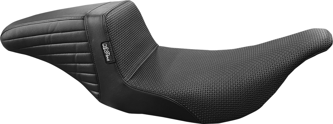 LE PERA Kickflip Seat - Basketweave - Black - FL '97-'07 LH-597BW
