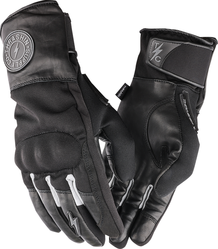 THRASHIN SUPPLY CO. Mission Waterproof Gloves - Black - Small - TWG--00-08