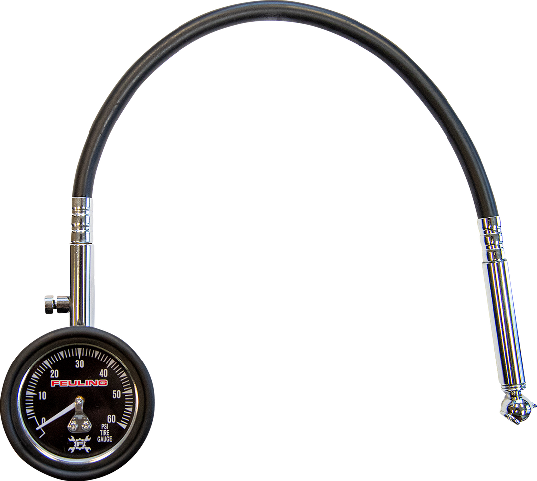 FEULING PARTS Gauge - Tire Pressure - 0-60 psi 9047