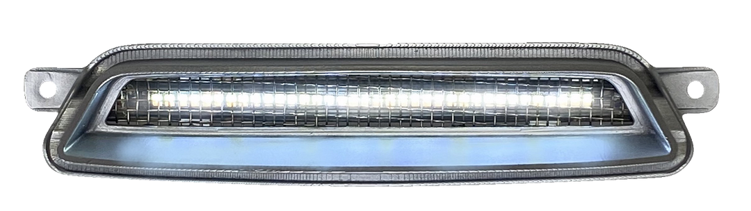 CUSTOM DYNAMICS Fairing Vent Light - LED - Chrome CD-IND-V-C
