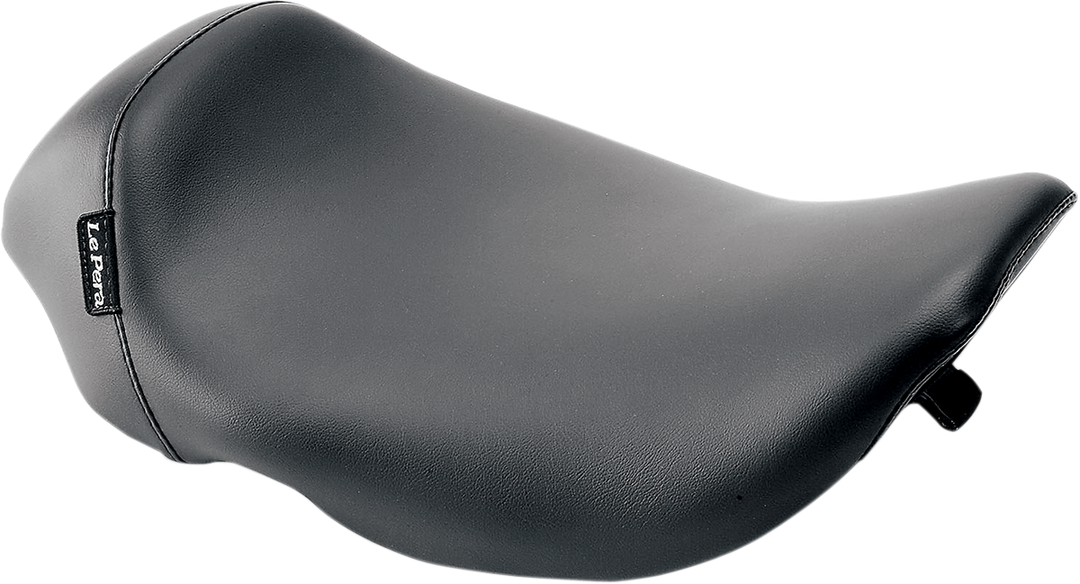 LE PERA Bare Bones Solo Seat - Smooth - Black - FL '02-'07 LH-005RK
